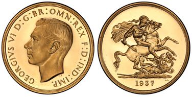 1937 £5 S-4074 PR66CAM