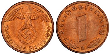 1939-D Pfg J-361 MS66RD