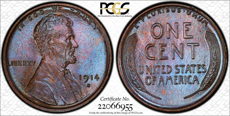 Cert 22066955 - Coin Image