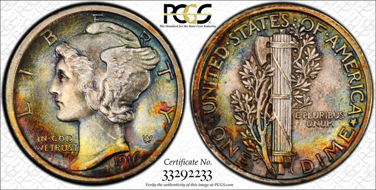 Cert 33292233 - Coin Image