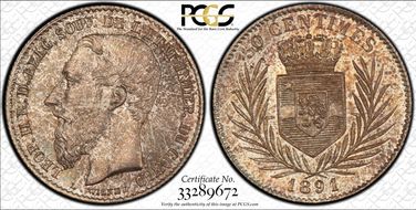1891 50C MS67