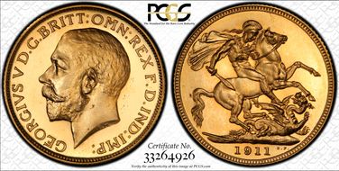 1911 Sov S-3996 PR64CAM