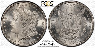 1880-S $1 MS66