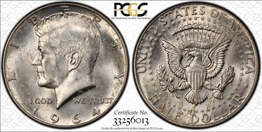 1964-D/D 50C RPM, FS-501 MS64