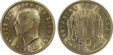 1954 50 Lep KM-80 MS67