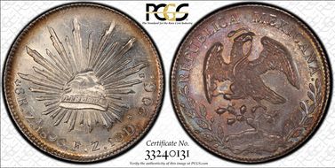 1896-Zs FZ 8 R Zs82 MS62