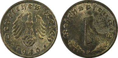 1940-D Pfg J-369 Zinc MS64