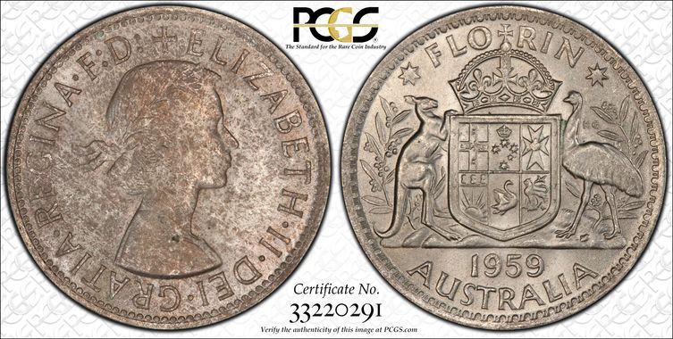 Cert 33220291 - Coin Image
