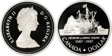 1987 S$1 John Davis PR69DCAM