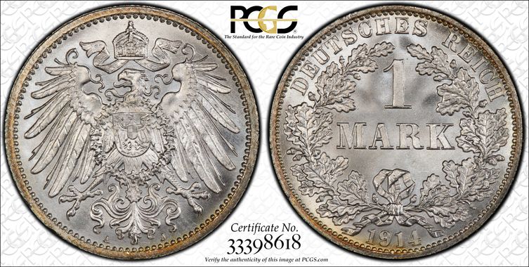 Cert 33398618 - Coin Image