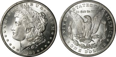 1883-CC $1 MS66