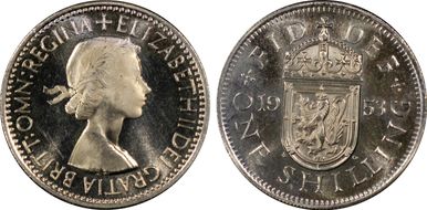1953 Shil S-4140 Scottish Rev PR67CAM