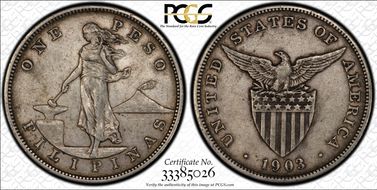 1903 Peso XF45