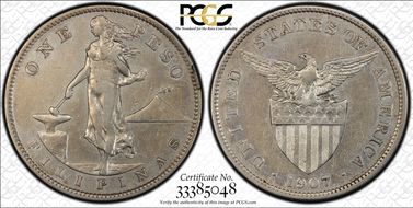 1907-S Peso N1