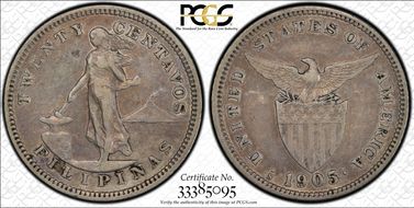 1905-S 20C VF35