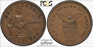 1905 1C KM-163 AU50BN