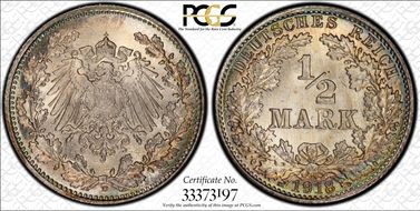 1918-D 1/2 Mk J-16 MS68