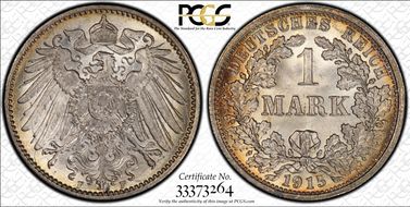 1915-F Mark J-17 MS67