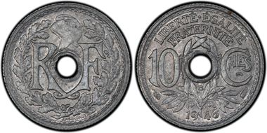 1946-B 10C Gad-292 F-143 MS65