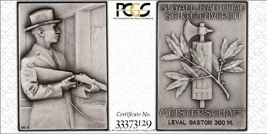 No Date Medal St.Gallen R-1243a Matte SP65