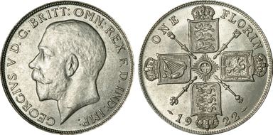 1922 Florin S-4022A MS62