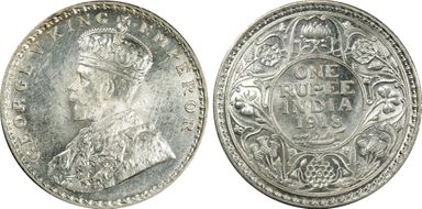 1918(C) Rupee SW-8.41 Prid-214 MS62
