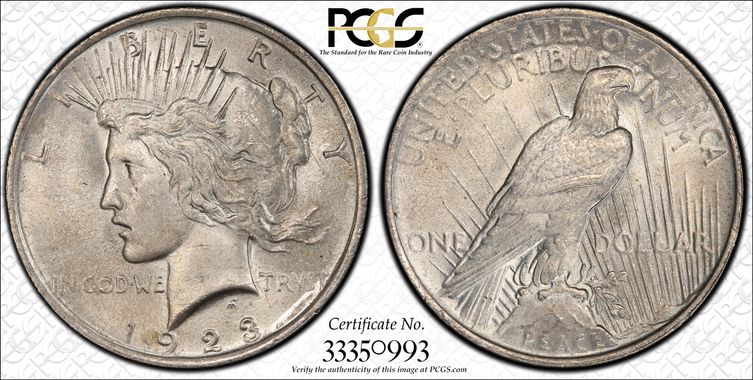 Cert 33350993 - Coin Image