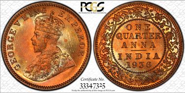 1936(C) 1/4 An SW-8.386 MS65RB