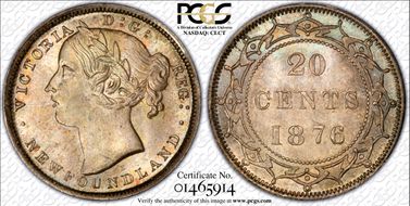 1876-H 20C MS66