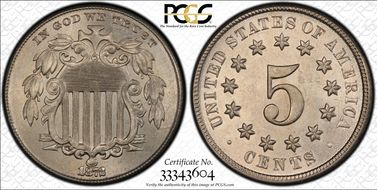 1872 5C RPD FS-305 MS64