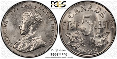1928 5C MS63