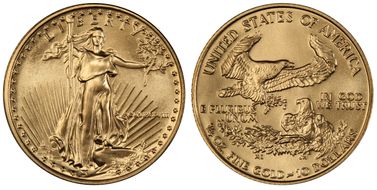 1988 $10 Gold Eagle MS70
