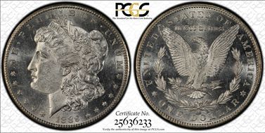 1889-CC $1 MS62