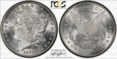 1878-S $1 MS66+