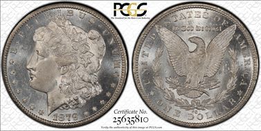 1879-CC $1 Capped Die MS64+