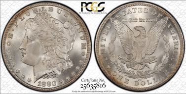 1880-CC $1 MS66+