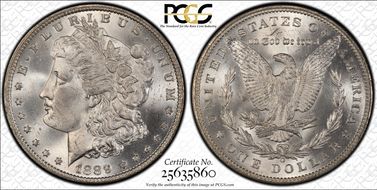 1889-O $1 MS65+ 