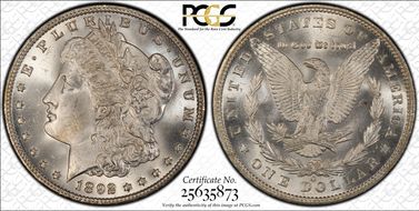 1892-O $1 MS65+