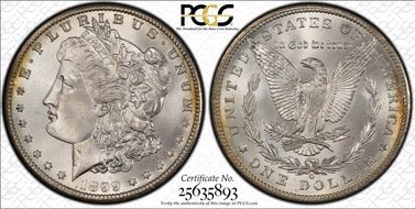 1899-O $1 MS67+