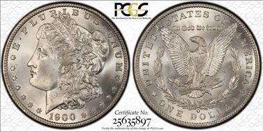 1900-O $1 MS67