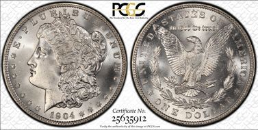 1904-O $1 MS67