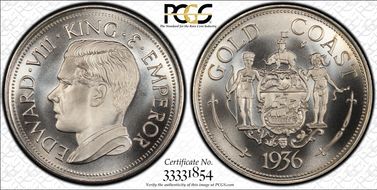 "1936" (1984) Medal FM41b Edward VIII Fantasy RE PR68