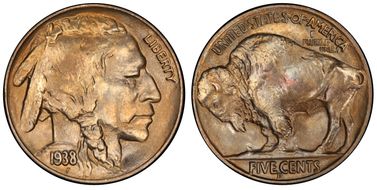 1938-D/S 5C Buffalo MS67