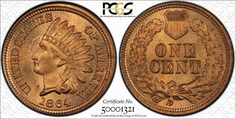 Cert 50001321 - Coin Image