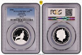 1998 20C 1954 Florin Silver PR70DCAM
