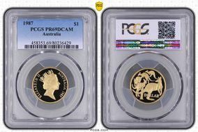 1987 $1 PR69DCAM