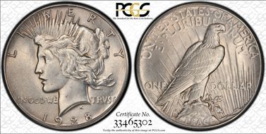 1928 $1 AU55