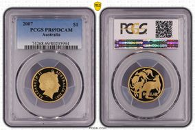 2007 $1 PR69DCAM