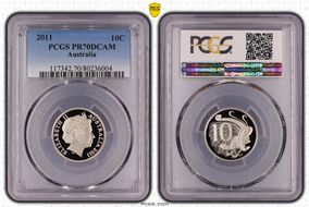 2011 10C PR70DCAM