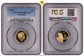 2013 $2 PR70DCAM